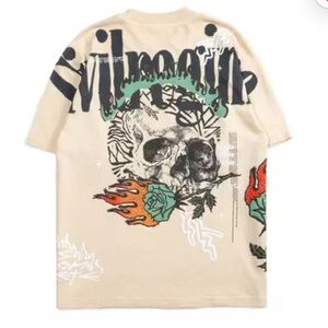 NWT Civil Regime Men's Bloom Thru This Tee Sz M